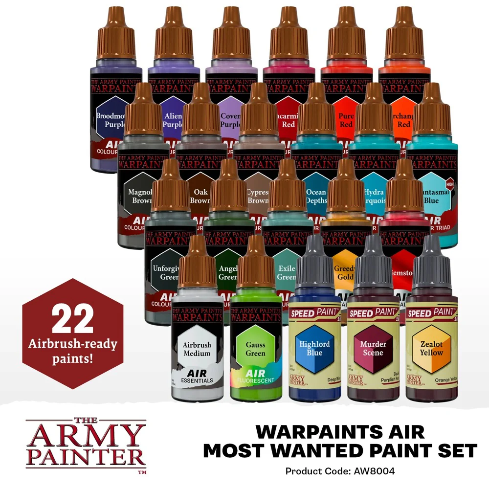 The Army Painter Warpaints Air: Most Wanted Set - Image 2