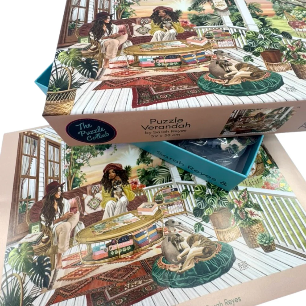 The Puzzle Collab Puzzle Verandah 1000 Piece Puzzle - Image 2