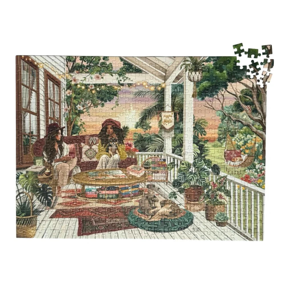 The Puzzle Collab Puzzle Verandah 1000 Piece Puzzle - Image 3