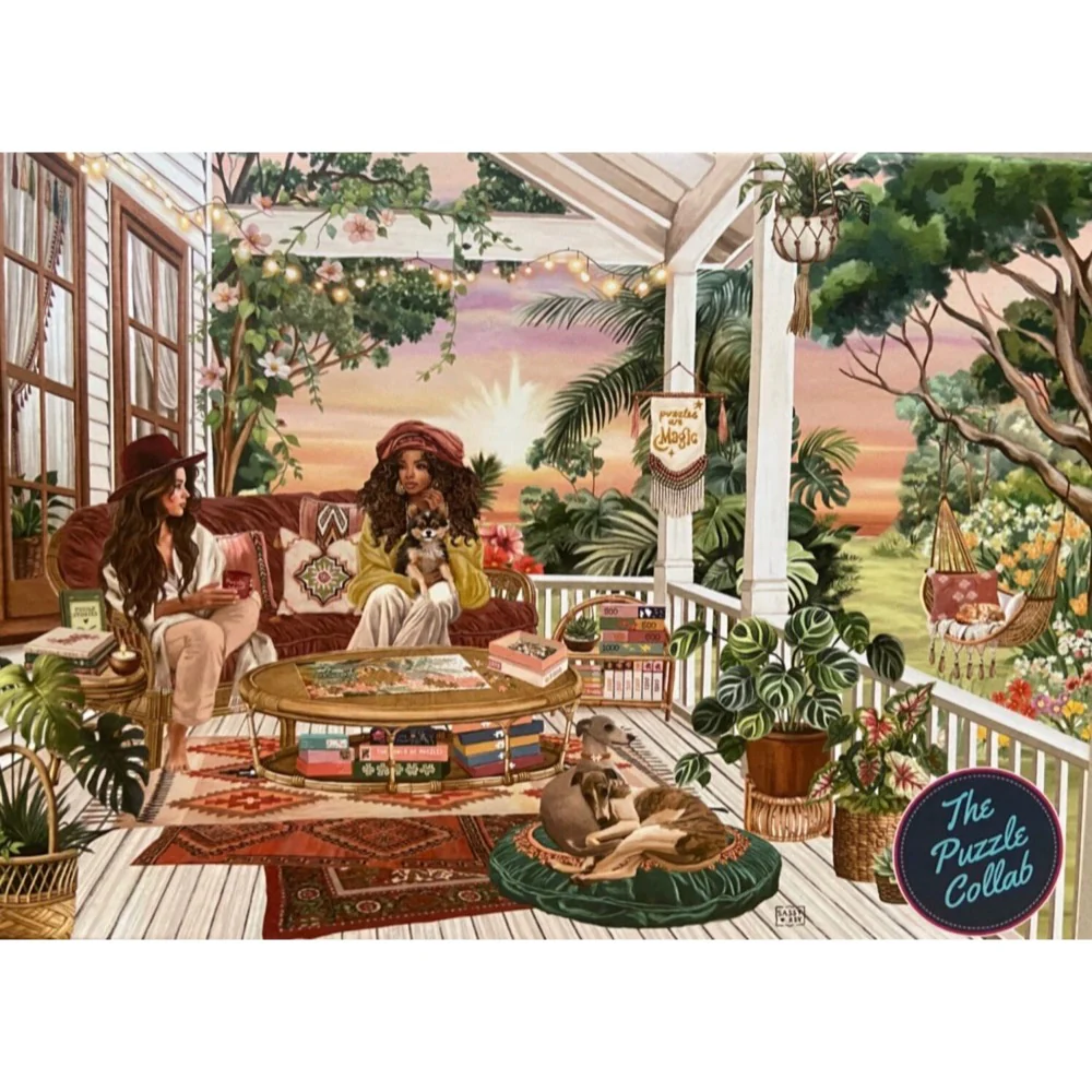 The Puzzle Collab Puzzle Verandah 99 Piece Micro Puzzle - Image 2