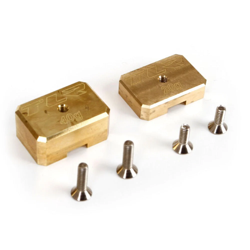 TLR TLR341001 Brass Weight System 20g 40g 8T 3.0
