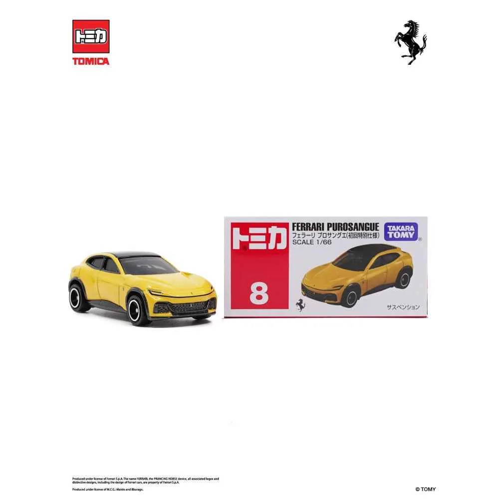 Tomica 1/64 Mainline 008 Ferrari Purosangue 1st - Image 4