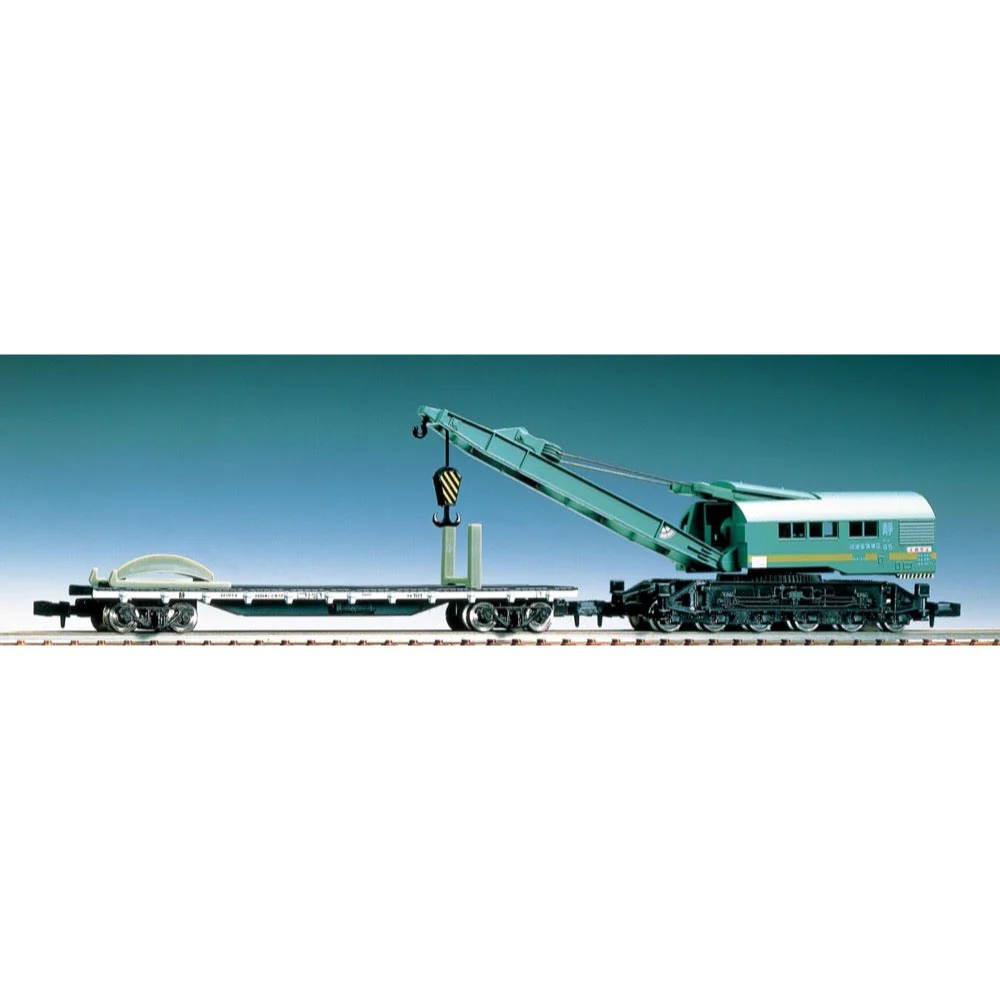 Tomix 2772 N 2772 Crane Wagon So 80 (green)