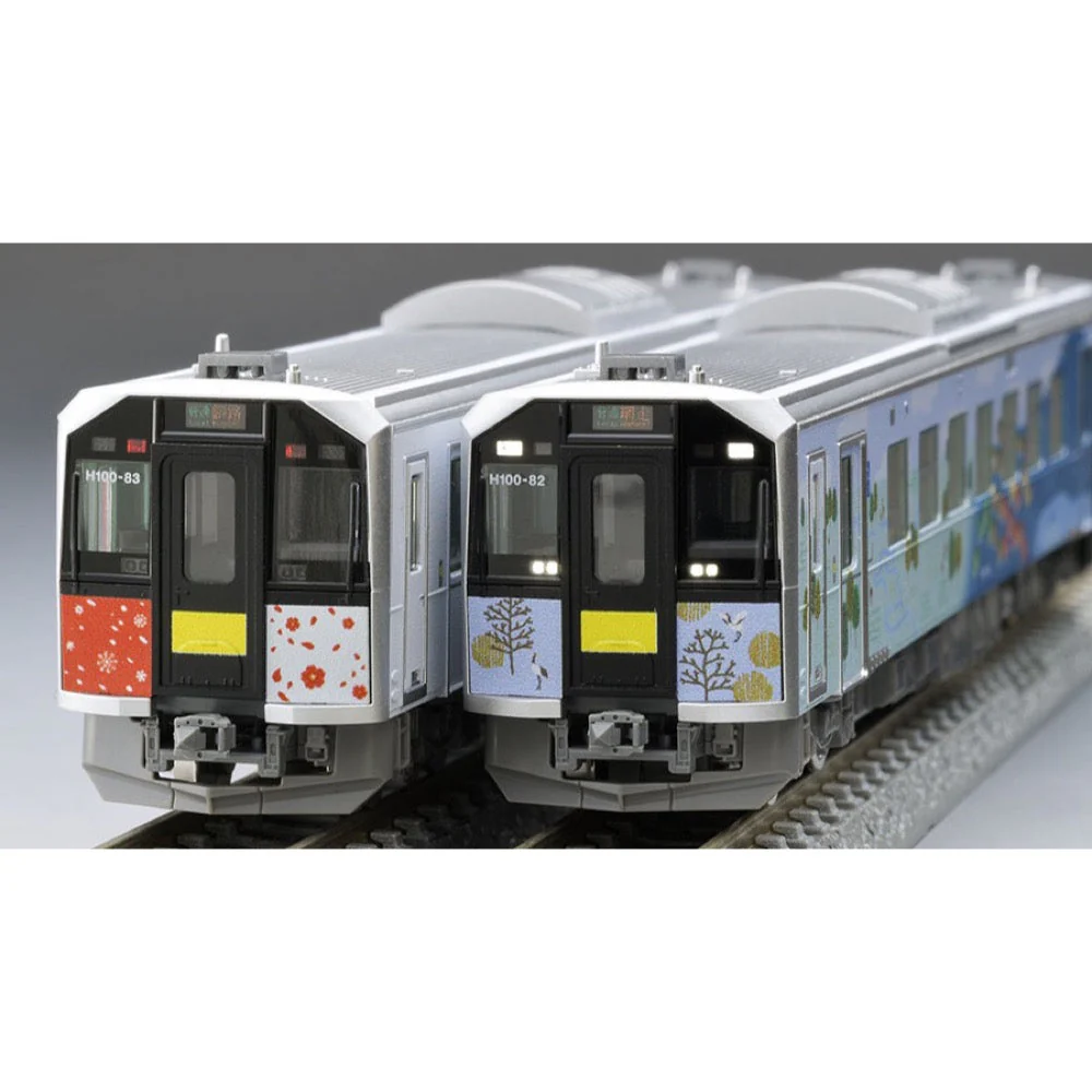 Tomix 98136 N H100 Diesel Car Kusiro Hanasaki Line Wrapping Car Set 2 Cars - Image 3