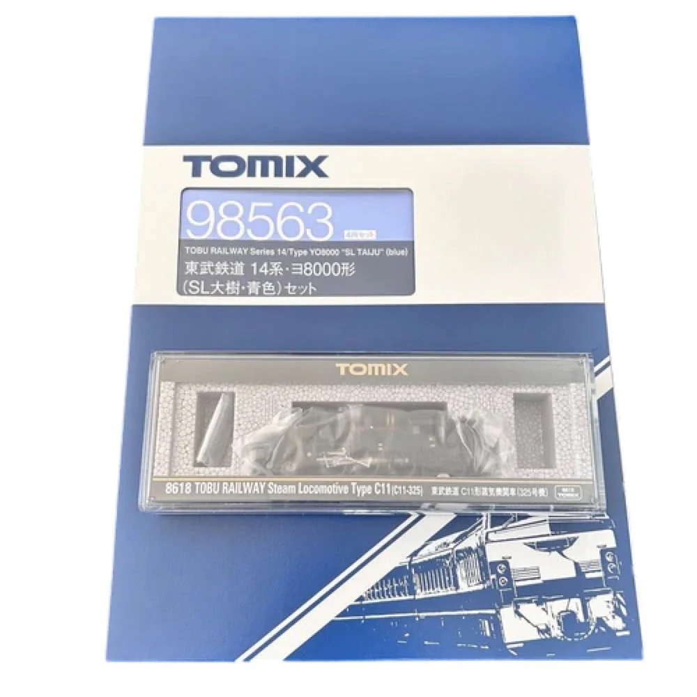 Tomix 98563 N 98563 TOBU Railways 14 YO 8000 SL Daiki Blue Set 4cars - Image 7