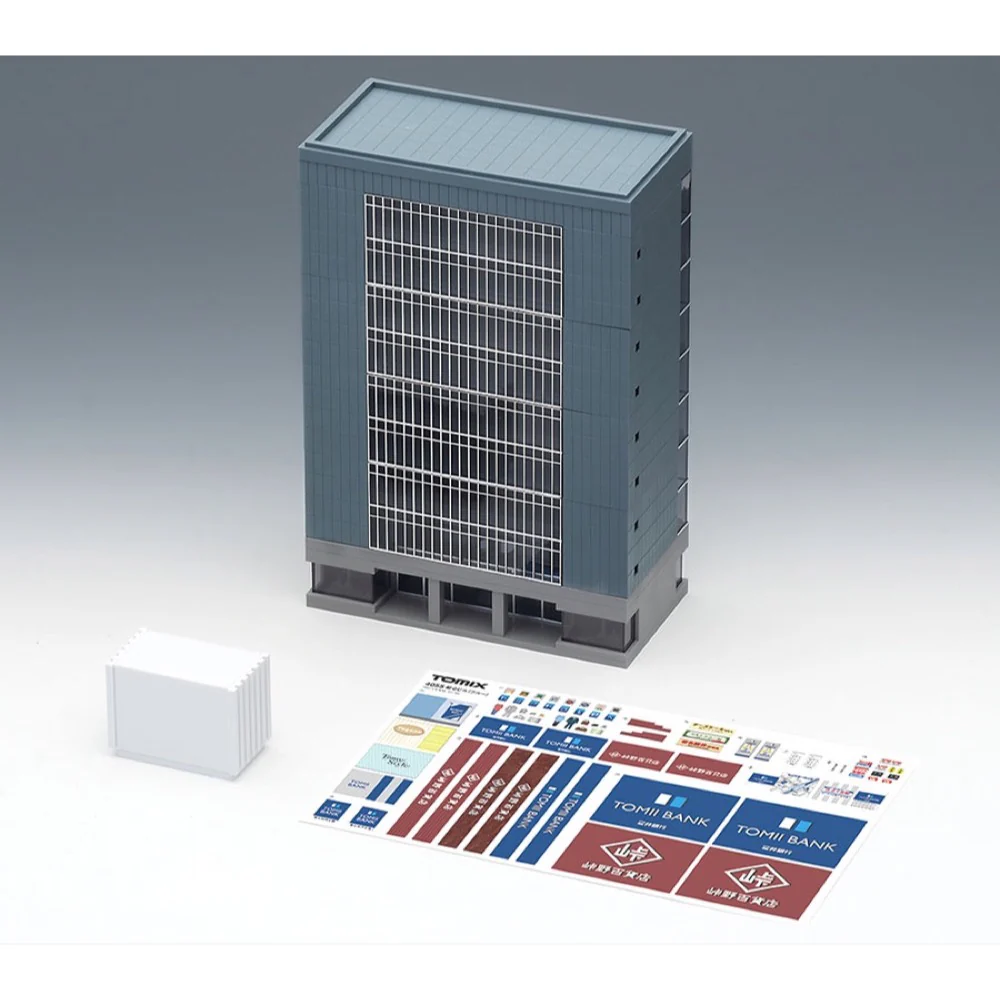 Tomix N Large Office Building Blue - Image 3