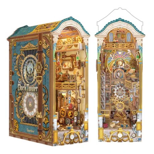 Tonecheer Clock Tower Book Nook - Image 3
