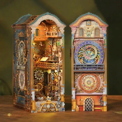 Tonecheer Clock Tower Book Nook - Image 4