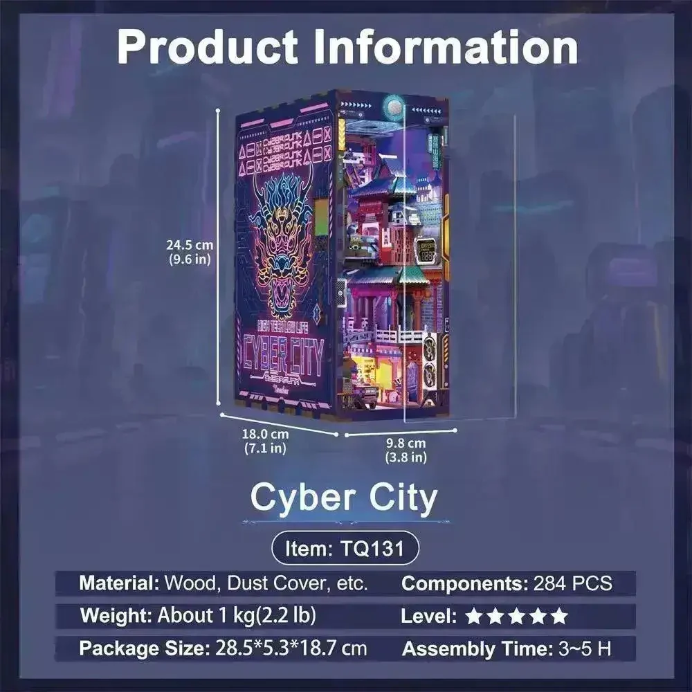Tonecheer Cyber City Book Nook - Image 5