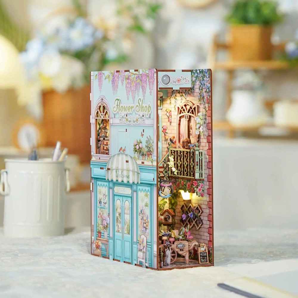 Tonecheer Flower Shop Book Nook - Image 4