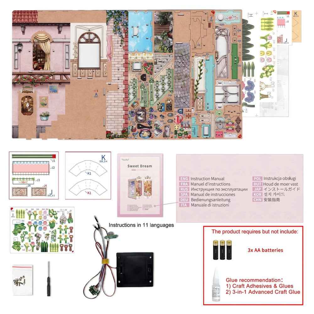 Tonecheer Flower Shop Book Nook - Image 7