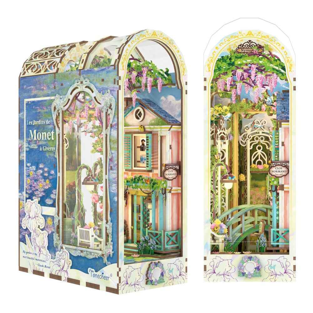 Tonecheer Giverny Garden Book Nook