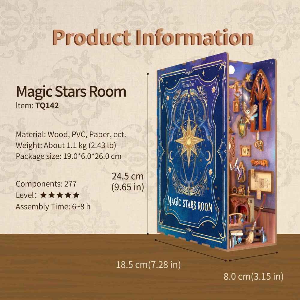 Tonecheer Magic Stars Room Book Nook - Image 9