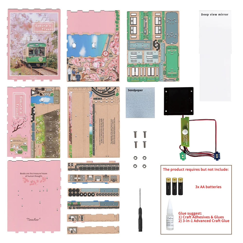 Tonecheer Sakura's Travel Book Nook - Image 7