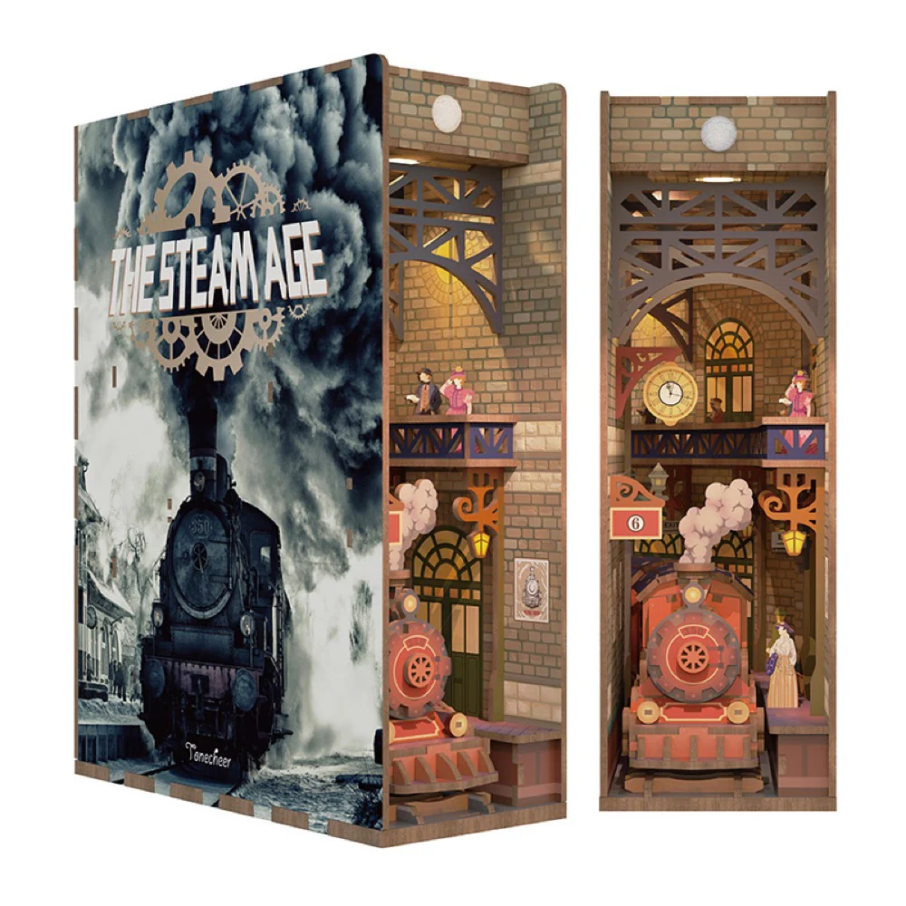 Tonecheer The Steam Age Book Nook - Image 2
