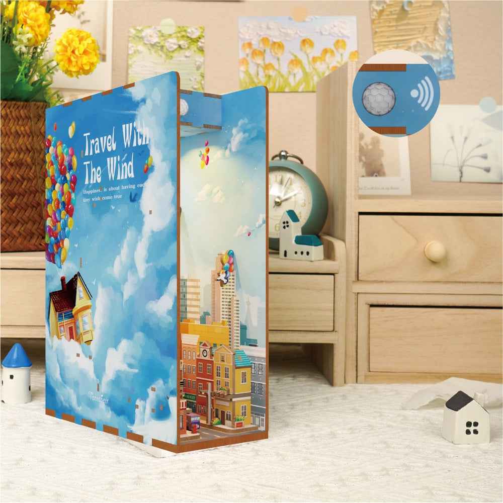 Tonecheer Travel With The Wind Book Nook - Image 6