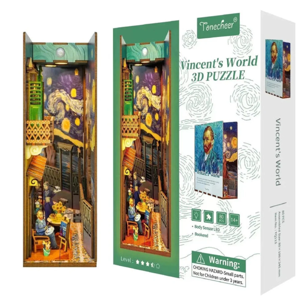 Tonecheer Vincent's World Book Nook