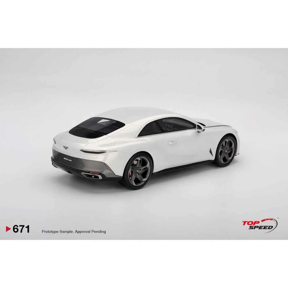 Top Speed TS0671 1/18 Bentley Batur Bonneville Pearl - Image 2