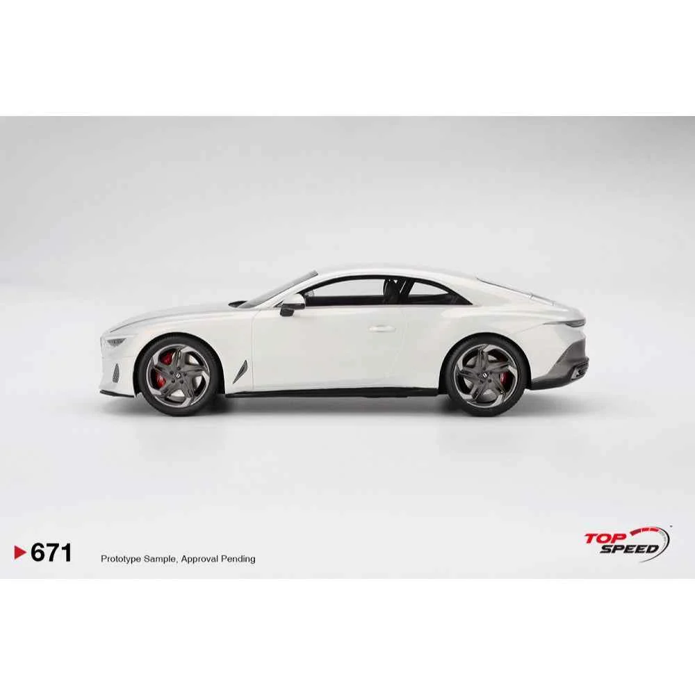 Top Speed TS0671 1/18 Bentley Batur Bonneville Pearl - Image 3