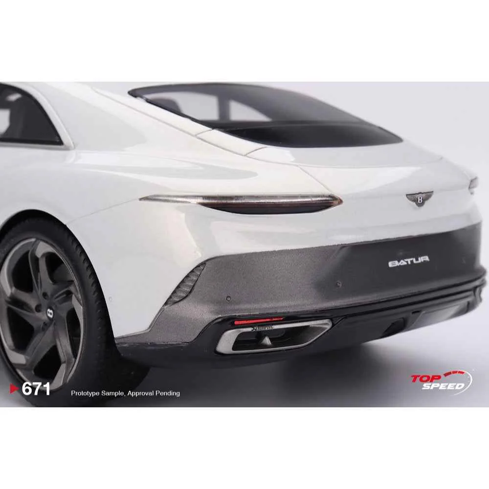 Top Speed TS0671 1/18 Bentley Batur Bonneville Pearl - Image 6