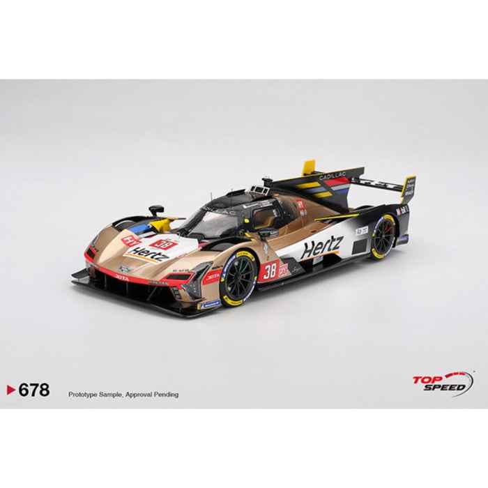 Top Speed TS0678 1/18 Cadillac V-Series.R No.38 Cadillac Hertz Team Jota 2025 Le Mans 24 Hrs