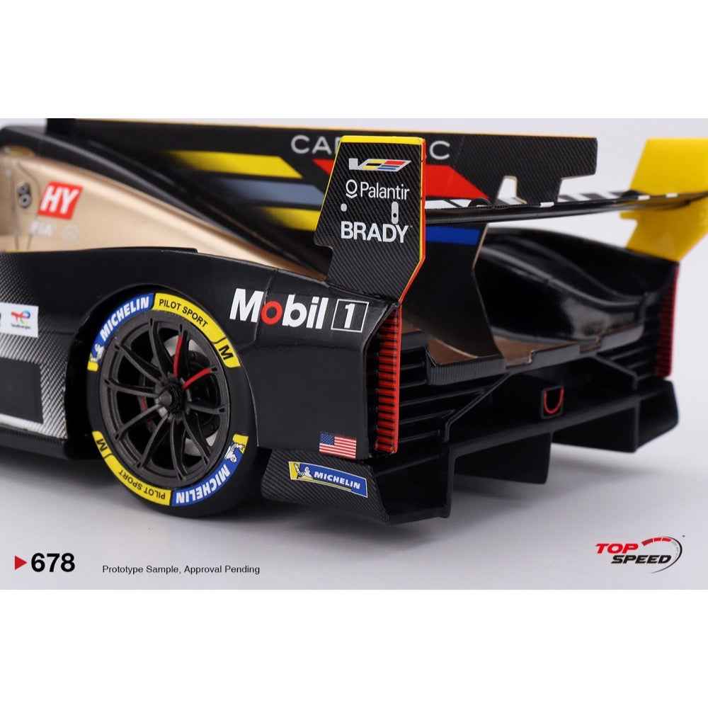 Top Speed TS0678 1/18 Cadillac V-Series.R No.38 Cadillac Hertz Team Jota 2025 Le Mans 24 Hrs - Image 6