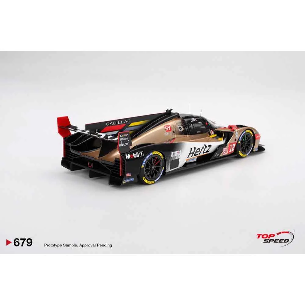 Top Speed TS0679 1/18 Cadillac V-Series.R No.12 Cadillac Hertz Team Jota 2025 Le Mans 24 Hrs - Image 2