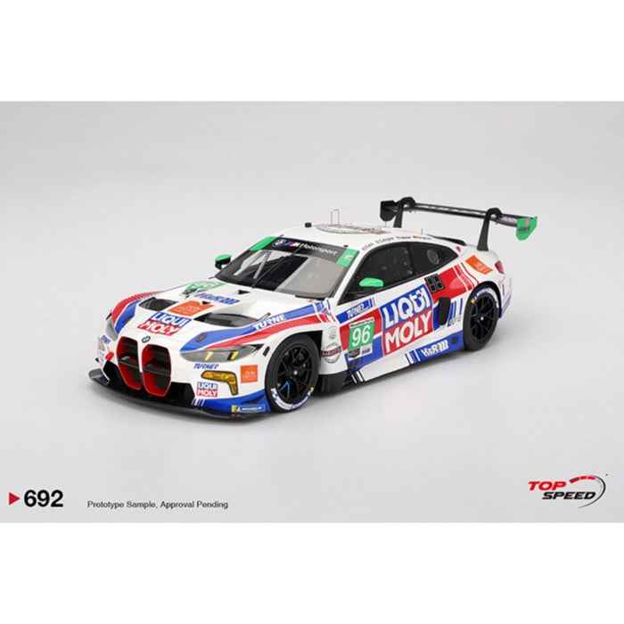 Top Speed TS0692 1/18 BMW M4 GT3 Evo No.96 Turner Motorsport 2025 Imsa Daytona 24 Hrs
