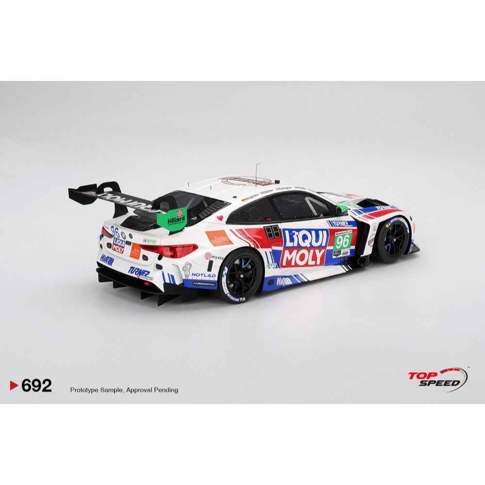 Top Speed TS0692 1/18 BMW M4 GT3 Evo No.96 Turner Motorsport 2025 Imsa Daytona 24 Hrs - Image 2