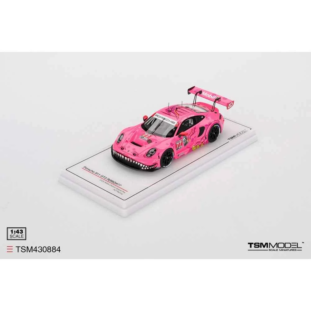 Top Speed TSM430884 1/43 Porsche 911 GT3 R No.77 GTD Pro Ao Racing 2025 Imsa Detroit Grand Prix