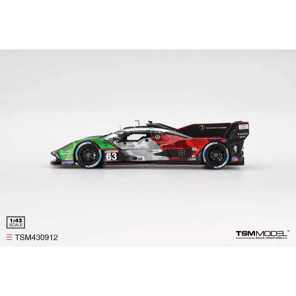 Top Speed TSM430912 1/43 Lamborghini Sc63 No.63 Automobili Lamborghini Squadra Corse 2025 Imsa Daytona 24 Hrs - Image 4