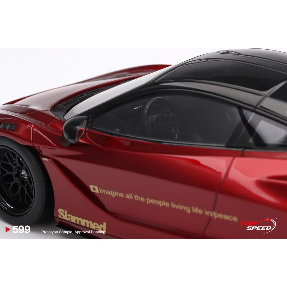 Topspeed 0599 1/18 McLaren 720S LB-Works Gem Red - Image 5