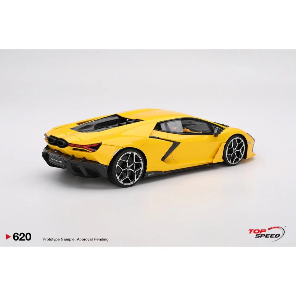 Topspeed 0620 1/18 Lamborghini Revuelto Giallo - Image 2