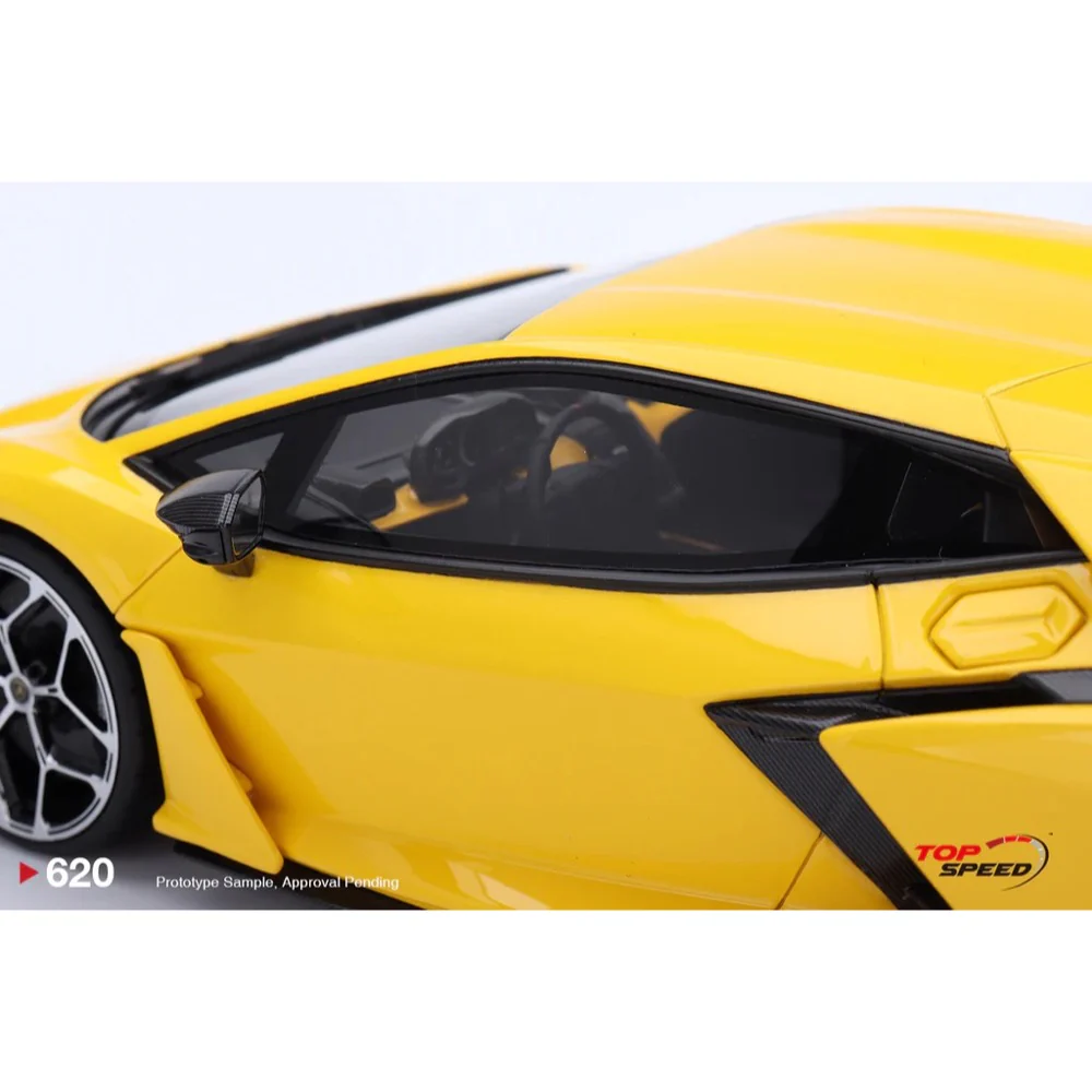 Topspeed 0620 1/18 Lamborghini Revuelto Giallo - Image 5