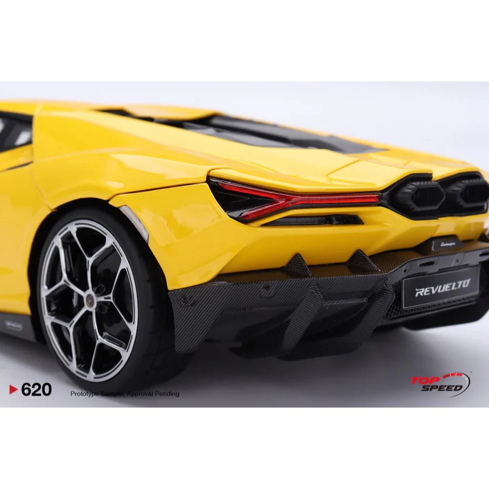 Topspeed 0620 1/18 Lamborghini Revuelto Giallo - Image 6