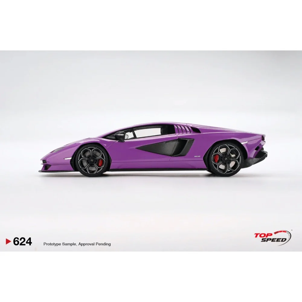 Topspeed 0624 1/18 Lamborghini LPI 800-4 Viola 30th - Image 3