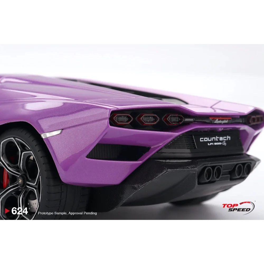 Topspeed 0624 1/18 Lamborghini LPI 800-4 Viola 30th - Image 4