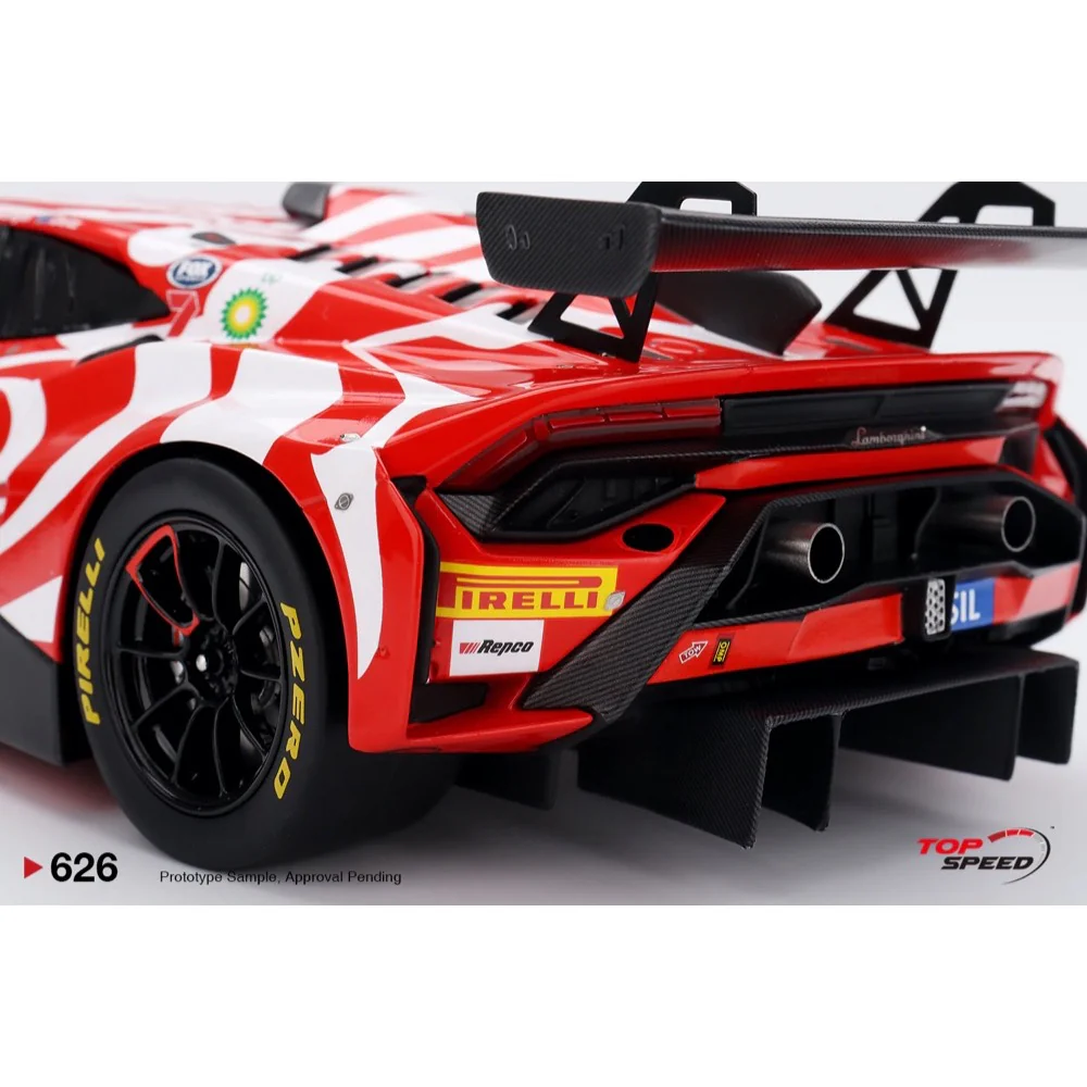Topspeed 0626 1/18 Lamborghini Huracan GT3 EVO2 No.93 Wall Racing 2024 Bathurst 12 Hrs - Image 4