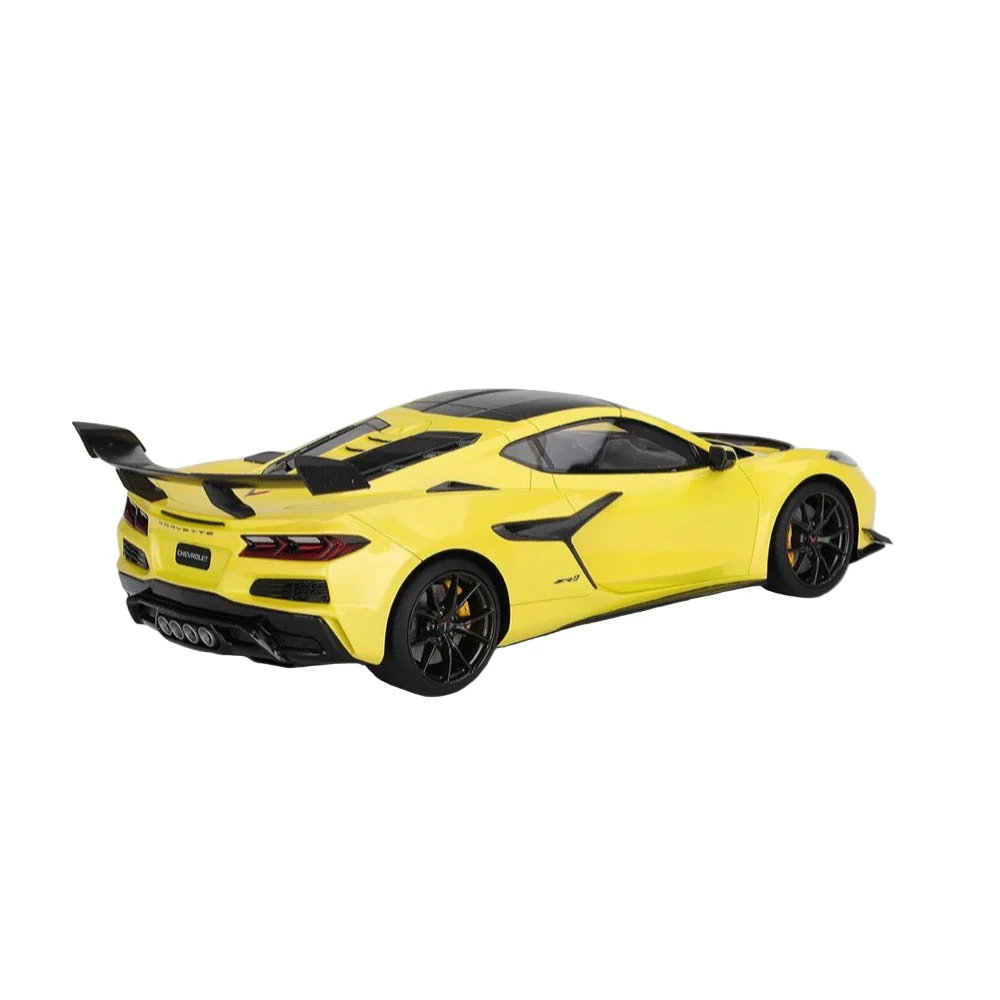 Topspeed 0645 1/18 Chevrolet Corvette ZR1 Accelerate Yellow - Image 2