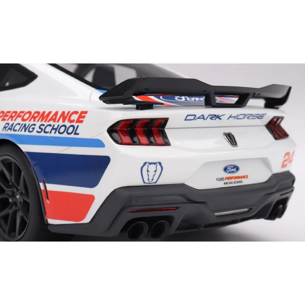 Topspeed 0657 1/18 Ford Mustang Dark Horse No.24 Ford Performance Racing School - Image 6