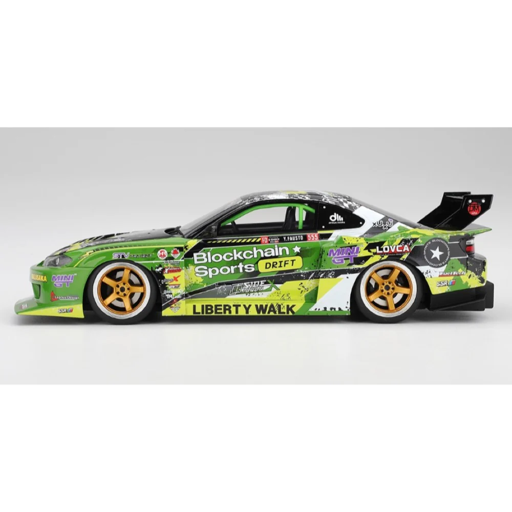 Topspeed 0694 1/18 Nissan LB-Super Silhouette S15 SILVIA No.555 V2 2024 Formula Drift Japan 2025 Le Mans 24 Hrs - Image 3