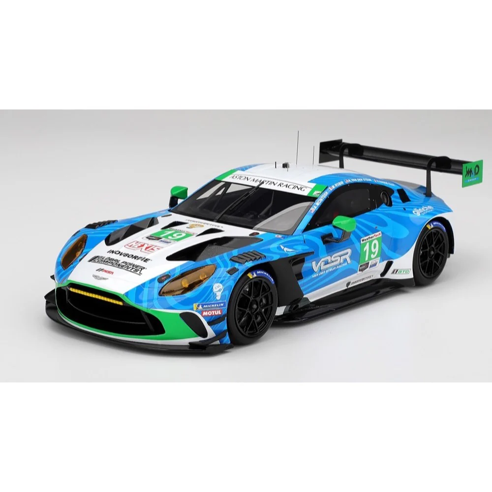 Topspeed 0709 1/18 Aston Martin Vantage GT3 Evo No.19 van der Steur Racing 2025 IMSA Daytona 24 Hrs