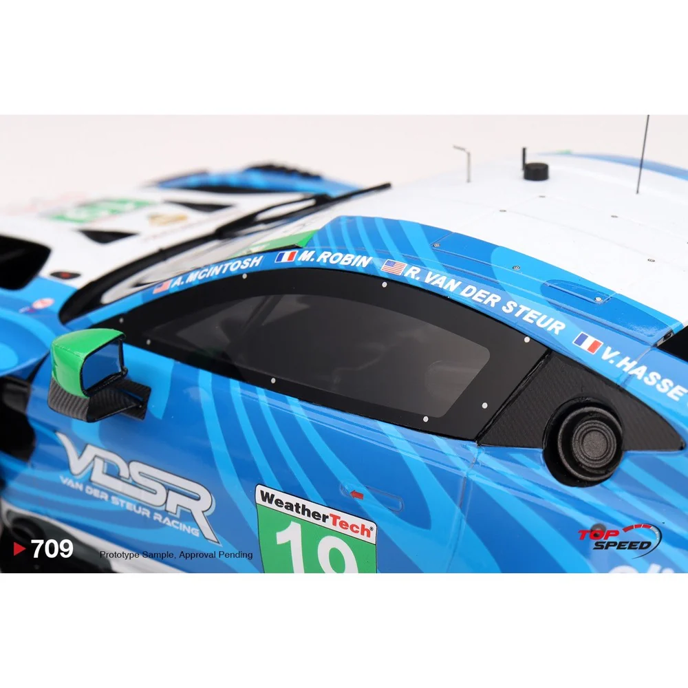 Topspeed 0709 1/18 Aston Martin Vantage GT3 Evo No.19 van der Steur Racing 2025 IMSA Daytona 24 Hrs - Image 5