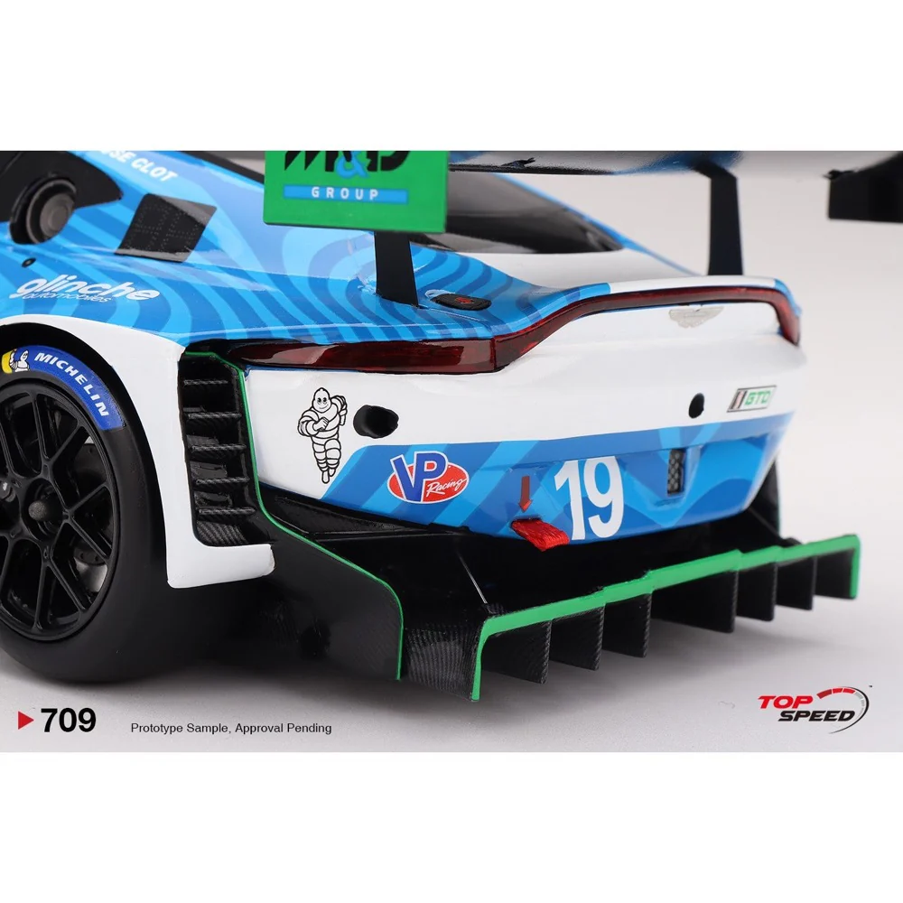 Topspeed 0709 1/18 Aston Martin Vantage GT3 Evo No.19 van der Steur Racing 2025 IMSA Daytona 24 Hrs - Image 6