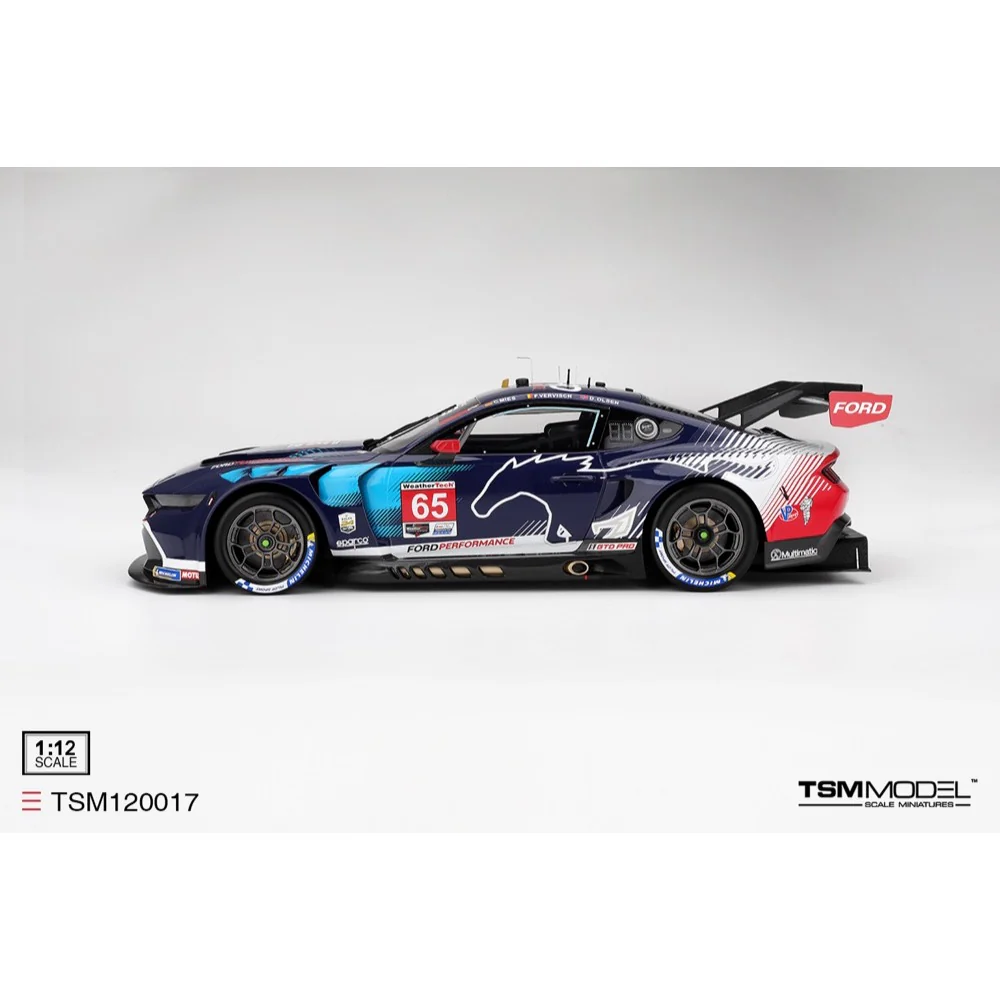 Topspeed 120017 1/12 Ford Mustang GT3 No.65 Ford Multimatic Motorsports 2025 IMSA Daytona 24 Hrs Class Winner - Image 2
