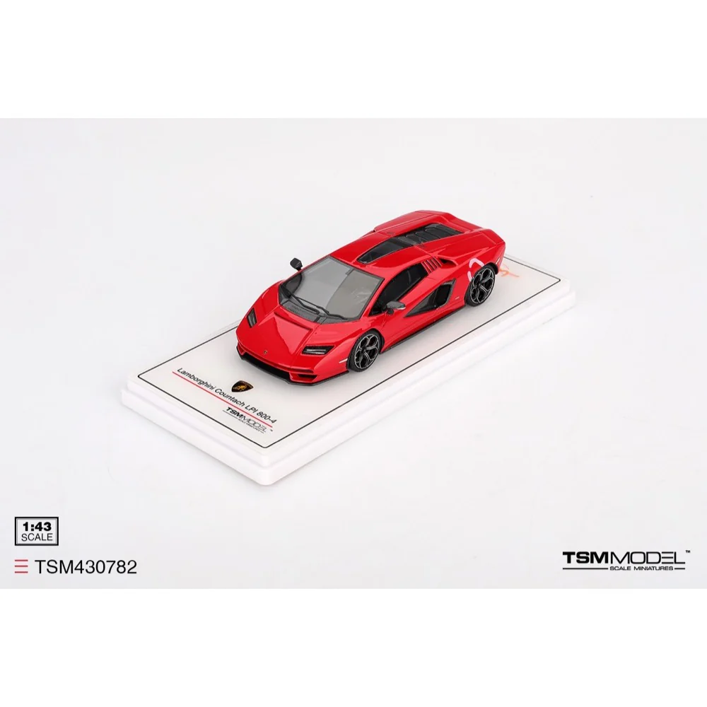 Topspeed 430782 1/43 Lamborghini Countach LPI 800-4 Rosso Mars - Image 4