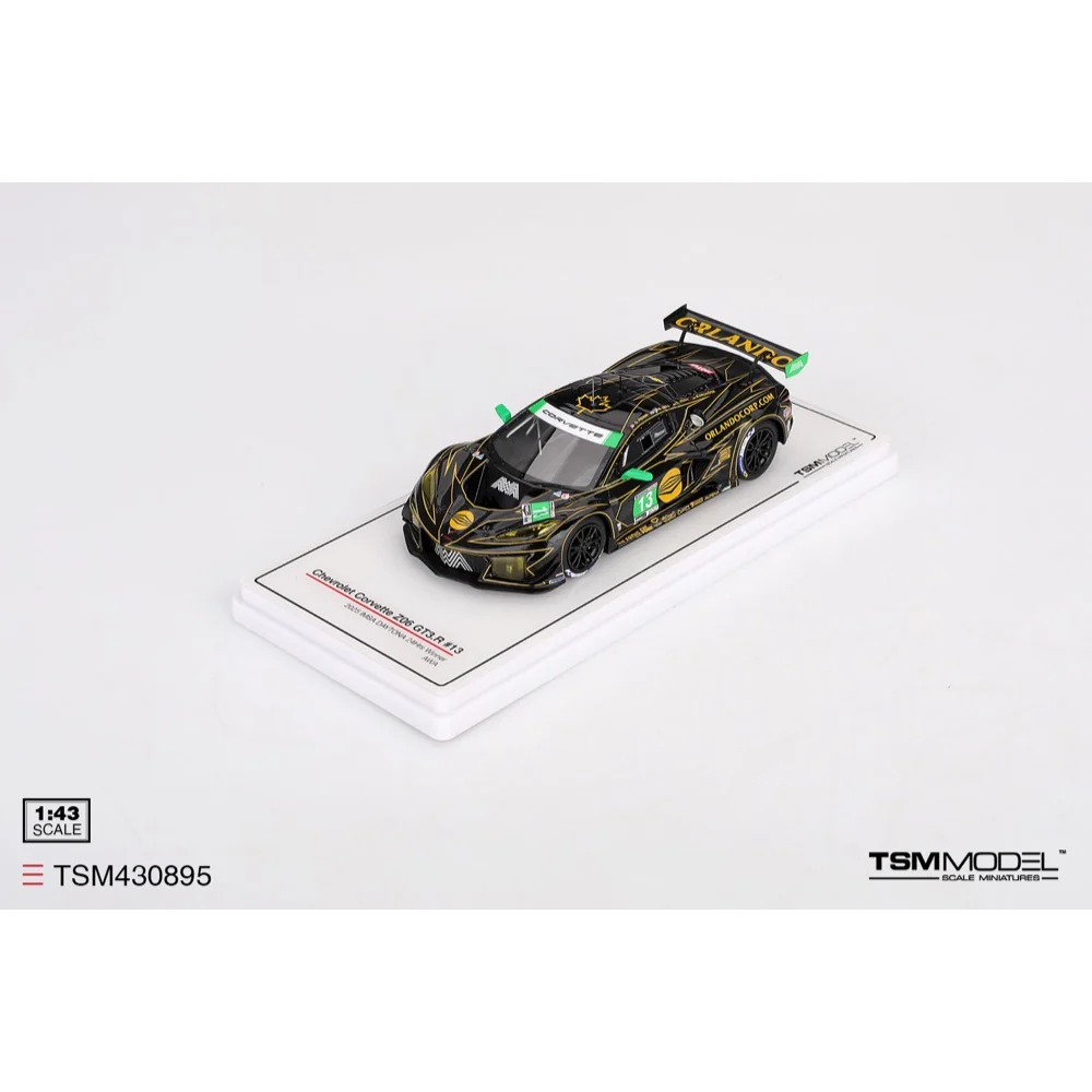 Topspeed 430895 1/43 Chevrolet Corvette Z06 GT3.R No.13 AWA Racing 2025 IMSA Daytona 24 Hrs Class Winner - Image 4
