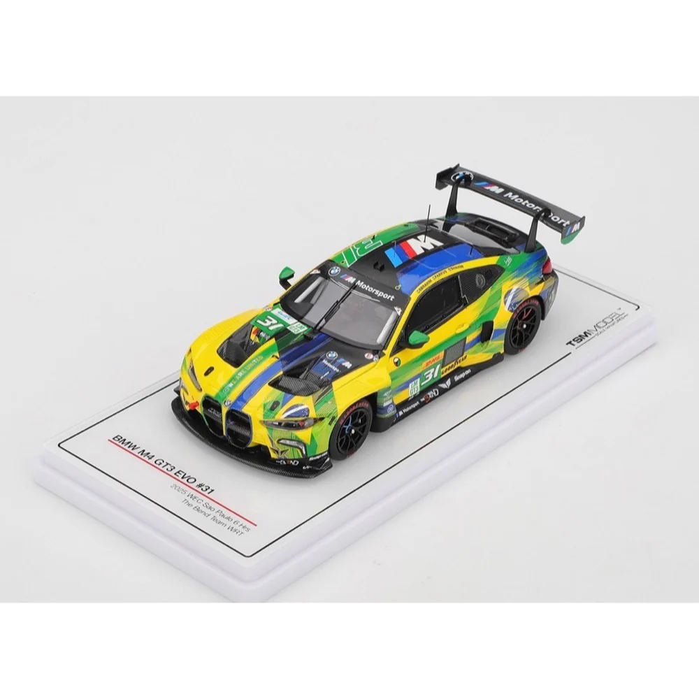 Topspeed 430925 1/43 BMW M4 GT3 EVO No.31 The Bend Team WRT 2025 WEC Sao Paulo 6 Hrs - Image 4