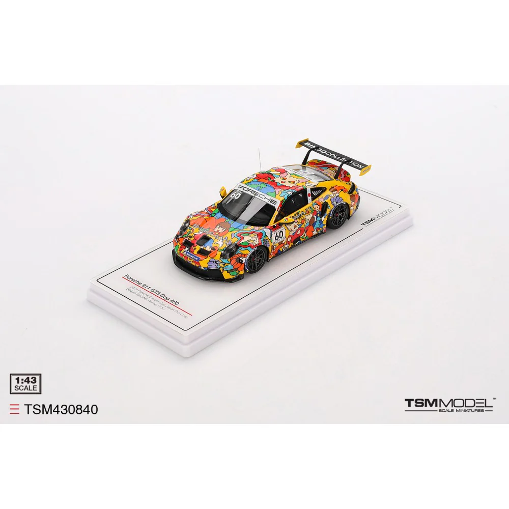 Topspeed M430840 1/43 Porsche 911 GT3 Cup No.60 BINGO RACING Reimei ITOU 2024 Porsche Carrera Cup Japan Pro Class - Image 4