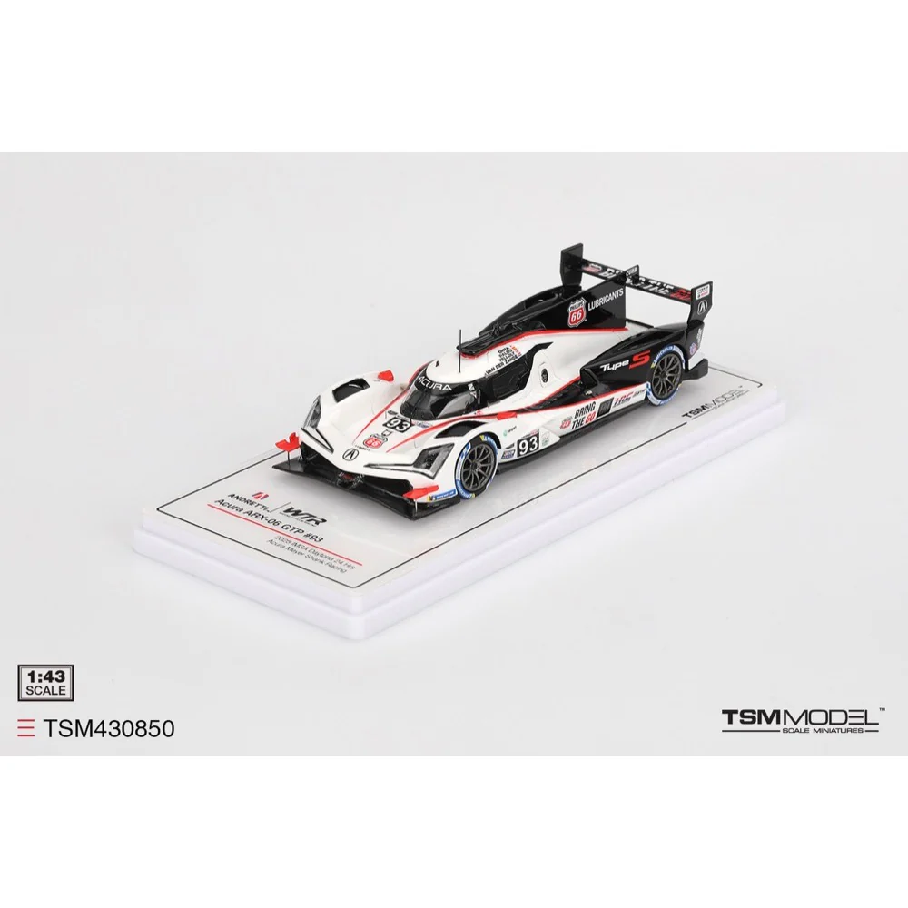 Topspeed M430850 1/43 Acura ARX-06 GTP No.93 Acura Meyer Shank Racing 2025 IMSA Daytona 24 Hrs - Image 4